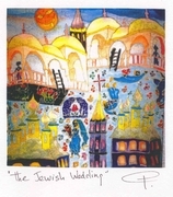 The Jewish Wedding - 20" x 20"